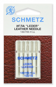 "Schmetz" для кожи 130/705H LL № 100 5 шт "Атекс" г. Пермь