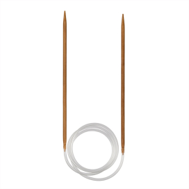 "GAMMA" Спицы круговые BC-D бамбук d 3.5 мм 80 см карамельные "Атекс" г. Пермь
