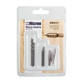 "Micron" Мини-сверла SMM-01 d от 0.5 до 2.5 мм "Атекс" г. Пермь
