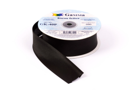 Косая бейка "GAMMA" атласная ГК-40П (GK-40P) 40мм 25м ±1м "Атекс" г. Пермь