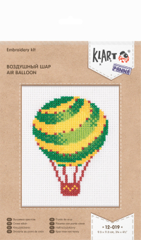 12-019 "Воздушный шар" 9.5 x 11.5 см "Атекс" г. Пермь