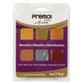"Sculpey" Premo 6 Color Sampler Pack полимерная глина 170 г "Атекс" г. Пермь