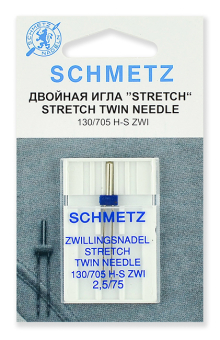 "Schmetz" стрейч двойные 130/705H-S ZWI №75/2.5 1 шт "Атекс" г. Пермь