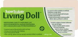 "Sculpey" Super Living Doll полимерная глина 454г "Атекс" г. Пермь