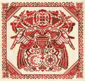 О-1142 "Славянский орнамент" 30x29 см "Атекс" г. Пермь