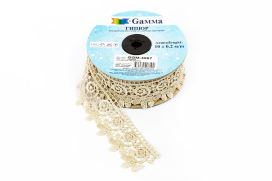 Гипюр 40мм 10м ± 0.2 Турция "GAMMA" GGM-4007 "Атекс" г. Пермь