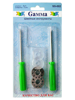 "GAMMA" Швейные инструменты SS-002 в блистере "Атекс" г. Пермь