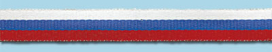 Лента "Триколор" С2744 8 - 9 мм 50 м ± 2 м "Атекс" г. Пермь