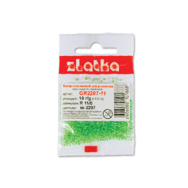 Бисер "Zlatka" GR 11/0 10г "Атекс" г. Пермь