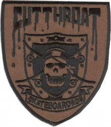 Нашивка Cutthroat Skateboards (хаки) 13802154 "Атекс" г. Пермь