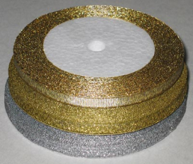 Лента GOLD/SILVER 6мм 1/4д 23м "Атекс" г. Пермь