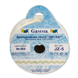 Вьюнчик "ЗИГ-ЗАГ" 5 мм 3 м JZ-5 "Gamma" "Атекс" г. Пермь