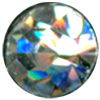 "Zlatka" RS SS06 Crystal 1,9-2,1 мм акрил 144 шт белый "Атекс" г. Пермь