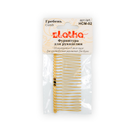 "Zlatka" Гребень HCM-02 3.8 х 8 см "Атекс" г. Пермь