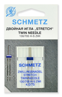 "Schmetz" стрейч двойные 130/705H-S ZWI №75/4.0 1 шт "Атекс" г. Пермь