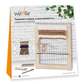 "Woolla" WK-0155 набор "Ткацкий станок и инструменты S" "Атекс" г. Пермь