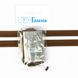Косая бейка "GAMMA" атласная ГК-15П (GK-15P) 14-15мм 5.4м ФАСОВКА "Атекс" г. Пермь