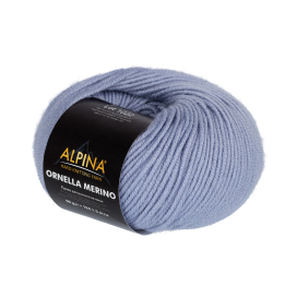 Пряжа ALPINA "ORNELLA MERINO" 100% мериносовая шерсть 50 г 125 м ± 5 м "Атекс" г. Пермь