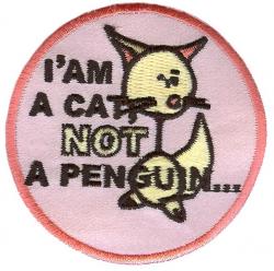 Нашивка I`m not a penguin-Я не пингвин 11361139 "Атекс" г. Пермь